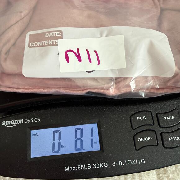 Automet Women's Size XL Pink Top Blouse Tunic Long Sleeve Casual Athleisure - Picture 10 of 10